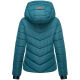 Marikoo Samuiaa XVI ladies quilted jacket Petrol Größe M - Gr. 38