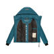 Marikoo Samuiaa XVI ladies quilted jacket Petrol Größe M - Gr. 38
