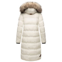 Marikoo Schneesternchen ladies long winter hooded quilted jacket  Größe XS - Gr. 34