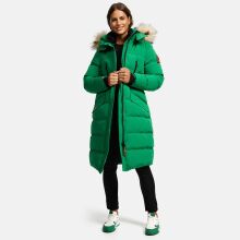 Marikoo Schneesternchen ladies long winter hooded quilted jacket  Größe S - Gr. 36