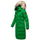 Marikoo Schneesternchen ladies long winter hooded quilted jacket  Größe S - Gr. 36