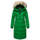 Marikoo Schneesternchen ladies long winter hooded quilted jacket  Größe L - Gr. 40