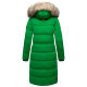 Marikoo Schneesternchen ladies long winter hooded quilted jacket  Größe L - Gr. 40