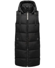 Navahoo Schnuffelchen Damen Weste Schwarz Größe XXXL - Gr. 46