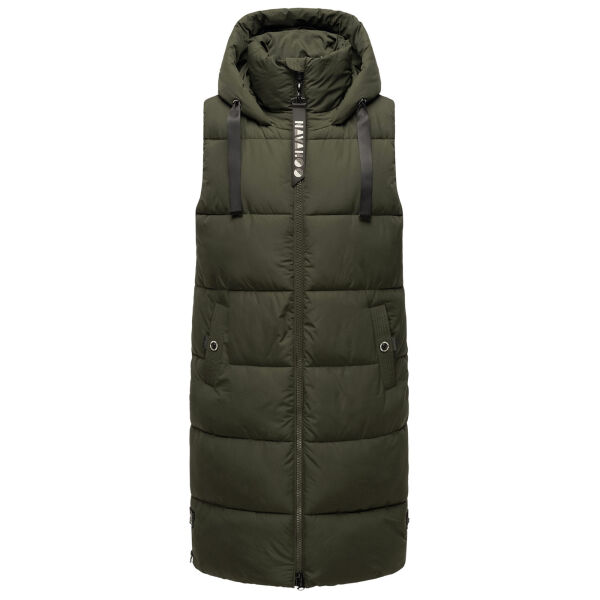 Navahoo Schnuffelchen Ladies Vest Dunkel Olive