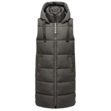 Navahoo Schnuffelchen Damen Weste Anthrazit Größe XXXL - Gr. 46