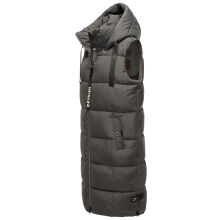 Navahoo Schnuffelchen Damen Weste Anthrazit Größe XXXL - Gr. 46