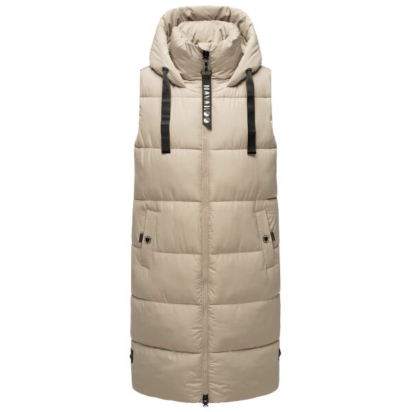 Navahoo Schnuffelchen Ladies Vest Pebble Grey