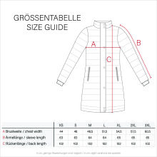 Navahoo Wooly Damen Trenchcoat Winter Mantel Beige Größe XL - Gr. 42