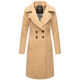 Navahoo Wooly Damen Trenchcoat Winter Mantel Beige Größe XL - Gr. 42