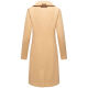 Navahoo Wooly Damen Trenchcoat Winter Mantel Beige Größe XL - Gr. 42