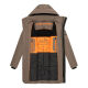 Stone Harbour Xandroo XX Herren Winterjacke Stone Brown Größe S - Gr. S