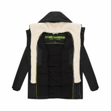 Stone Harbour Navroos XX Herren Winterjacke Schwarz Größe S - Gr. S