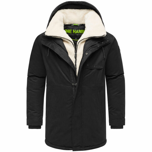 Stone Harbour Navroos XX Herren Winterjacke Schwarz Größe XXXL - Gr. 3XL