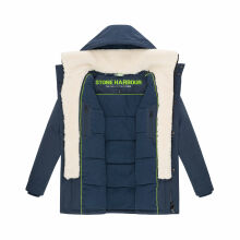 Stone Harbour Navroos XX Herren Winterjacke Navy Größe XXL - Gr. 2XL