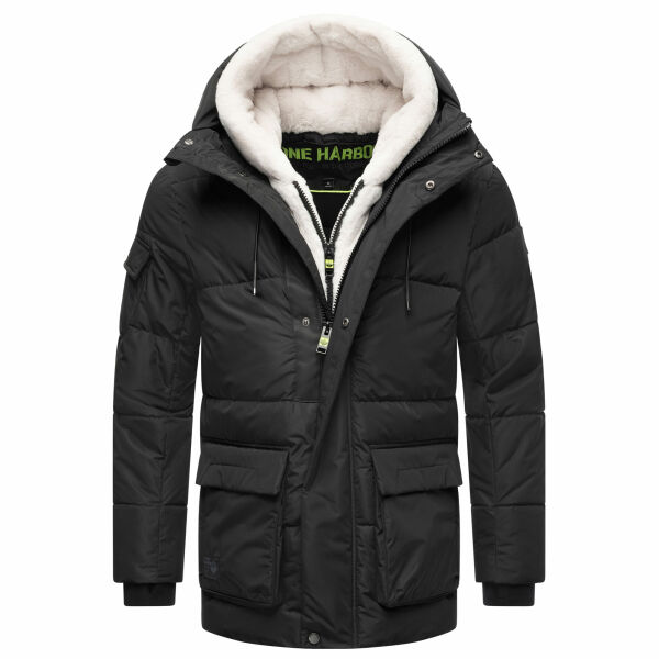 Stone Harbour Lauroo XX Herren Winterjacke Schwarz Größe S - Gr. S