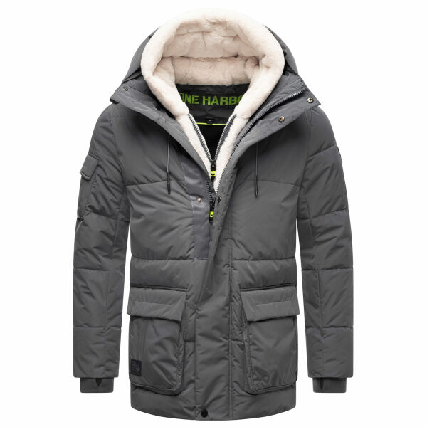 Stone Harbour Lauroo XX Herren Winterjacke Anthrazit Größe S - Gr. S