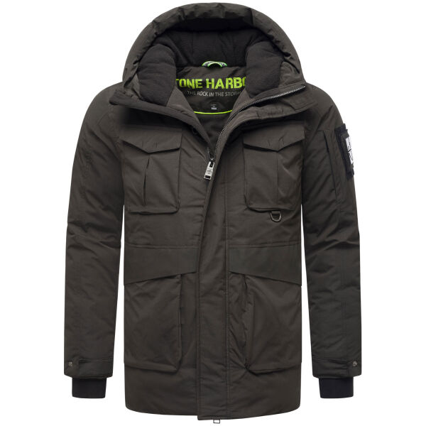 Stone Harbour Edriik XX Herren Winterjacke B763 Schwarz Größe M - Gr. M