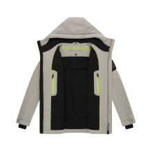 Stone Harbour Edriik XX Herren Winterjacke B763 Silver Grey Größe S - Gr. S