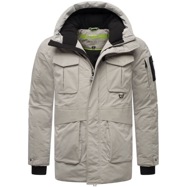 Stone Harbour Edriik XX Herren Winterjacke B763 Silver Grey Größe XL - Gr. XL