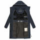 Marikoo Laryaa XVI Damen Winterjacke Navy Größe S - Gr. 36