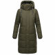 Marikoo Laryaa XVI Damen Winterjacke Dark Olive Größe L - Gr. 40