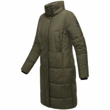 Marikoo Laryaa XVI Damen Winterjacke Dark Olive Größe XL - Gr. 42