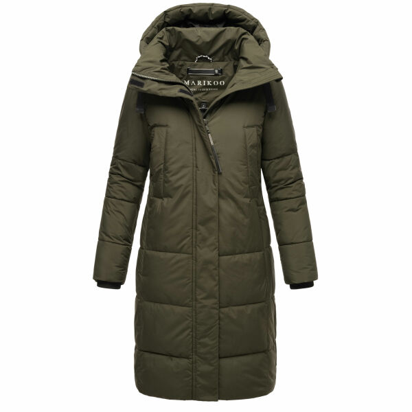 Marikoo Laryaa XVI Damen Winterjacke Dark Olive Größe XXXL - Gr. 46