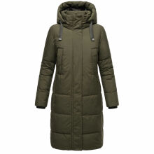 Marikoo Laryaa XVI Damen Winterjacke Dark Olive Größe XXXL - Gr. 46