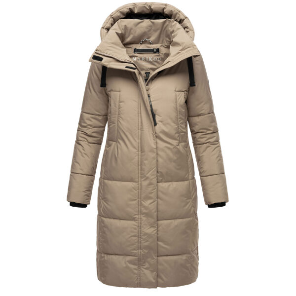 Marikoo Laryaa XVI Damen Winterjacke Taupe Grey Größe XL - Gr. 42