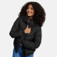 Marikoo Nayanaa Damen Winterjacke Schwarz Größe L - Gr. 40