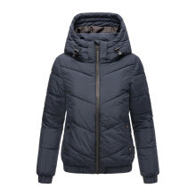 Marikoo Nayanaa Damen Winterjacke Navy Größe S - Gr. 36
