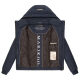 Marikoo Nayanaa Damen Winterjacke Navy Größe XL - Gr. 42