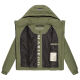 Marikoo Nayanaa Damen Winterjacke Olive Größe L - Gr. 40