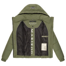 Marikoo Nayanaa Damen Winterjacke Olive Größe XL - Gr. 42