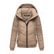 Marikoo Nayanaa Damen Winterjacke Taupe Grey Größe M - Gr. 38