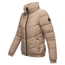 Marikoo Nayanaa Damen Winterjacke Taupe Grey Größe L - Gr. 40