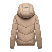 Marikoo Nayanaa Damen Winterjacke Taupe Grey Größe L - Gr. 40