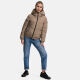 Marikoo Nayanaa Damen Winterjacke Taupe Grey Größe L - Gr. 40