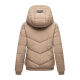 Marikoo Nayanaa Damen Winterjacke Taupe Grey Größe L - Gr. 40