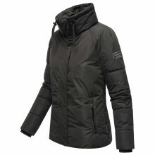 Navahoo Frostii XIV Damen Winterjacke Schwarz Größe L - Gr. 40