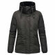 Navahoo Frostii XIV Damen Winterjacke Schwarz Größe XL - Gr. 42