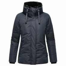 Navahoo Frostii XIV Damen Winterjacke Navy Größe L - Gr. 40