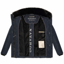 Navahoo Frostii XIV Damen Winterjacke Navy Größe XXXL - Gr. 46