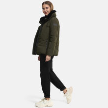 Navahoo Frostii XIV Damen Winterjacke Dark Olive Größe M - Gr. 38