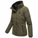 Navahoo Frostii XIV Damen Winterjacke Dark Olive Größe L - Gr. 40