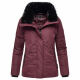 Navahoo Frostii XIV Damen Winterjacke Wine Größe XXXL - Gr. 46