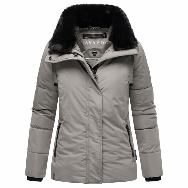 Navahoo Frostii XIV Damen Winterjacke Grey Größe M - Gr. 38
