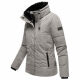 Navahoo Frostii XIV Damen Winterjacke Grey Größe L - Gr. 40
