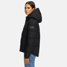 Navahoo Lachperle Damen Winterjacke Schwarz Größe L - Gr. 40